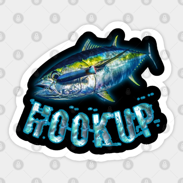 Deep sea fishing designs Sticker by Coreoceanart